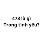 473 nghĩa là gì trong tình yêu?